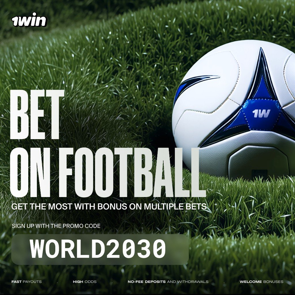 1win sports betting promo for World Cup odds